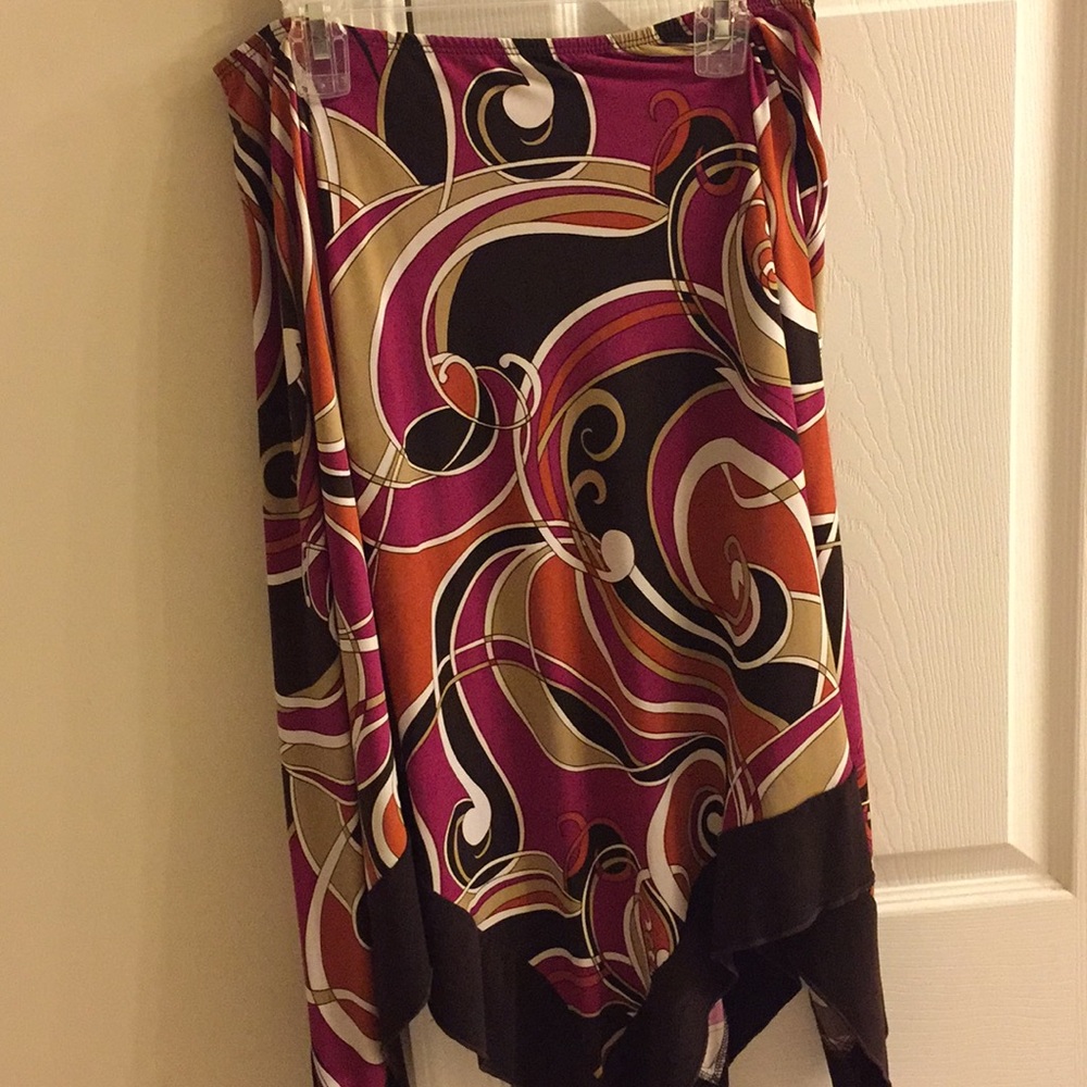 Brown/pink Skirts size XL juniors